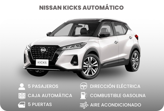 Alquiler de camionetas en el aeropuerto de Cali - Nissan Kicks